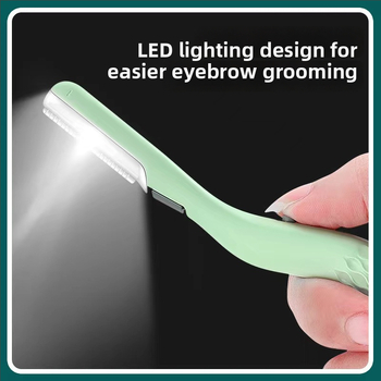 LED világítással rendelkező szemöldöknyíró, újratölthető, ABS test (Márka: Eline; Anyag: ABS; Kategória: Szemöldöknyíró; Magánmárka engedélyezett: Igen; Import: Nem)