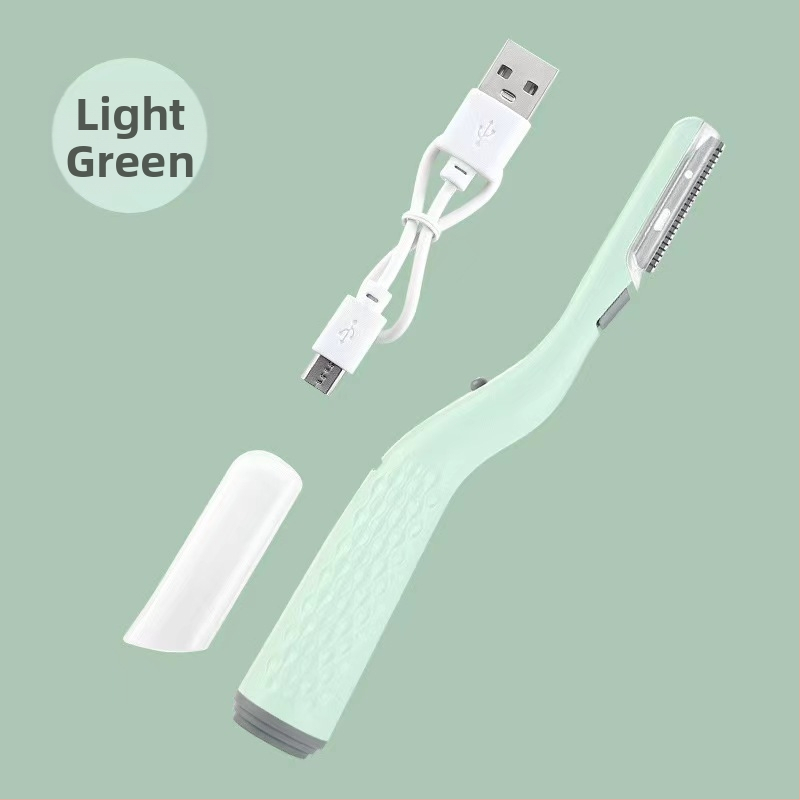 LED világítással rendelkező szemöldöknyíró, újratölthető, ABS test (Márka: Eline; Anyag: ABS; Kategória: Szemöldöknyíró; Magánmárka engedélyezett: Igen; Import: Nem)