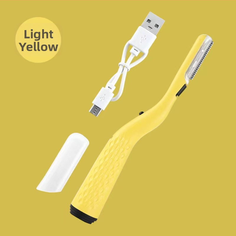 LED világítással rendelkező szemöldöknyíró, újratölthető, ABS test (Márka: Eline; Anyag: ABS; Kategória: Szemöldöknyíró; Magánmárka engedélyezett: Igen; Import: Nem)