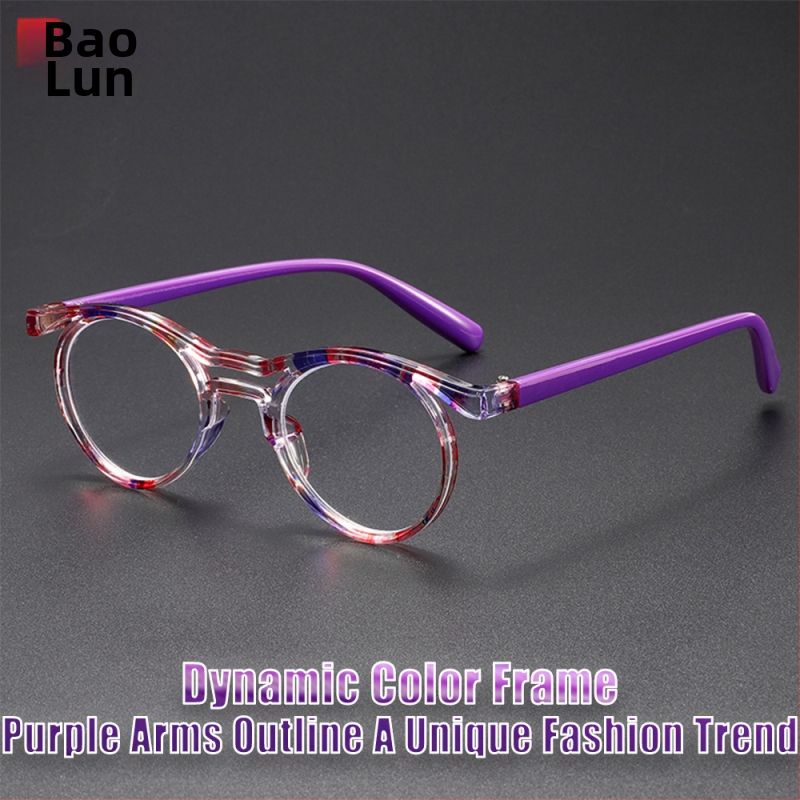 Olvasószemüveg, kerek keret, teljes keret, PC lencsék, kékfény elleni