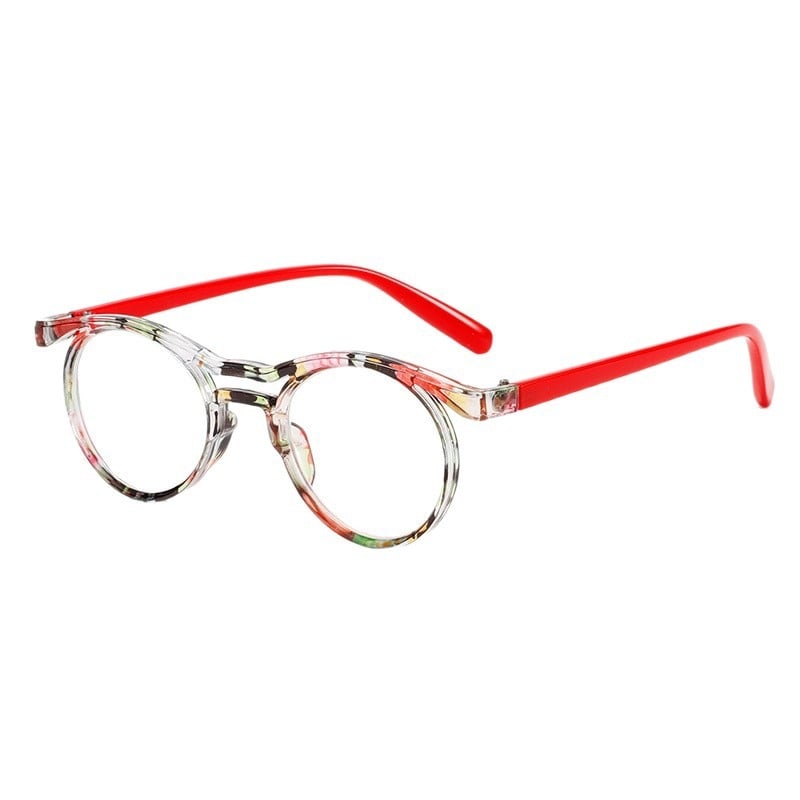 Olvasószemüveg, kerek keret, teljes keret, PC lencsék, kékfény elleni