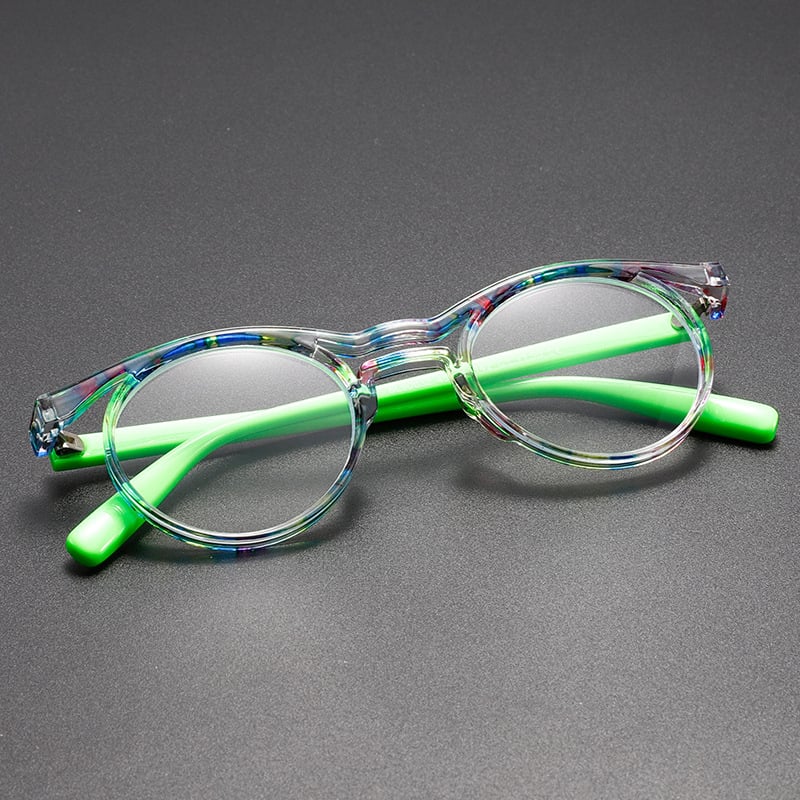 Olvasószemüveg, kerek keret, teljes keret, PC lencsék, kékfény elleni