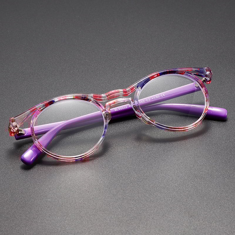 Olvasószemüveg, kerek keret, teljes keret, PC lencsék, kékfény elleni