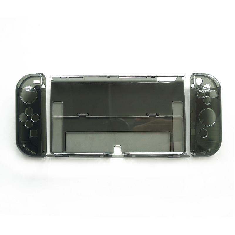 Nintendo Switch OLED védőtok - Átlátszó PC, Kemény és vékony, injektálással gyártott, 6 darabos készlet