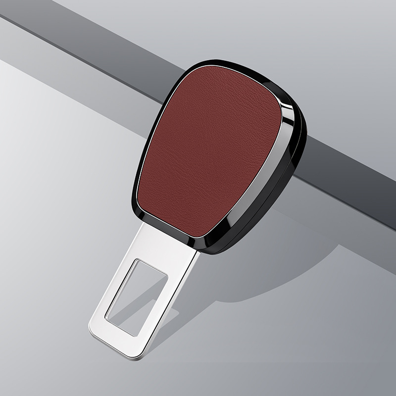 Chebufang Peugeot biztonsági öv csat hosszabbító, ABS elektroplating + bőr, kompatibilis a 308/408/508/2008/4008/5008 modellekkel, logó nyomtatás elérhető