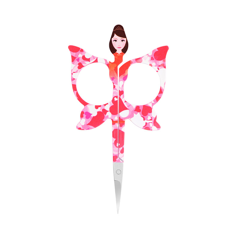 Beijue rozsdamentes acél sminkolló, Yangjiang-i eredetű, orr-szőr, szakáll, szemöldök és haj vágására