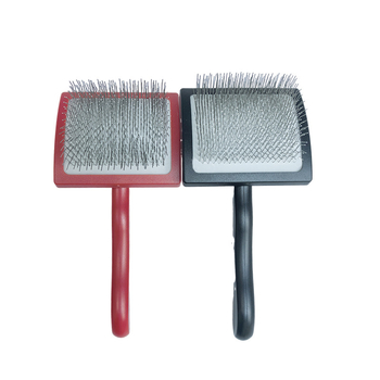 Jingbanna Ívelt felületű kisállat-grooming keféje, macska tűs fésű, szőr eltávolítása, gubóoldás, ABS anyag