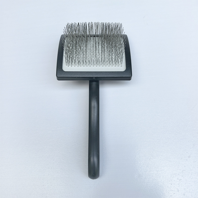 Jingbanna Ívelt felületű kisállat-grooming keféje, macska tűs fésű, szőr eltávolítása, gubóoldás, ABS anyag