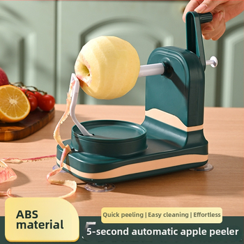 Automatický ošúpač jabĺk - ručne ovládaný, viacúčelový, materiál ABS+PP+nerezová oceľ, tlač loga dostupná, uvedenie na trh 2025