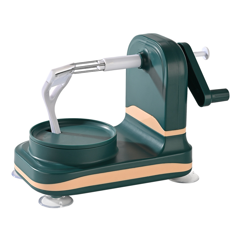 Automata almaszeletelő - kézzel hajtott, többfunkciós, anyag: ABS+PP+rozsdamentes acél, logónyomtatás elérhető, bevezetés 2025