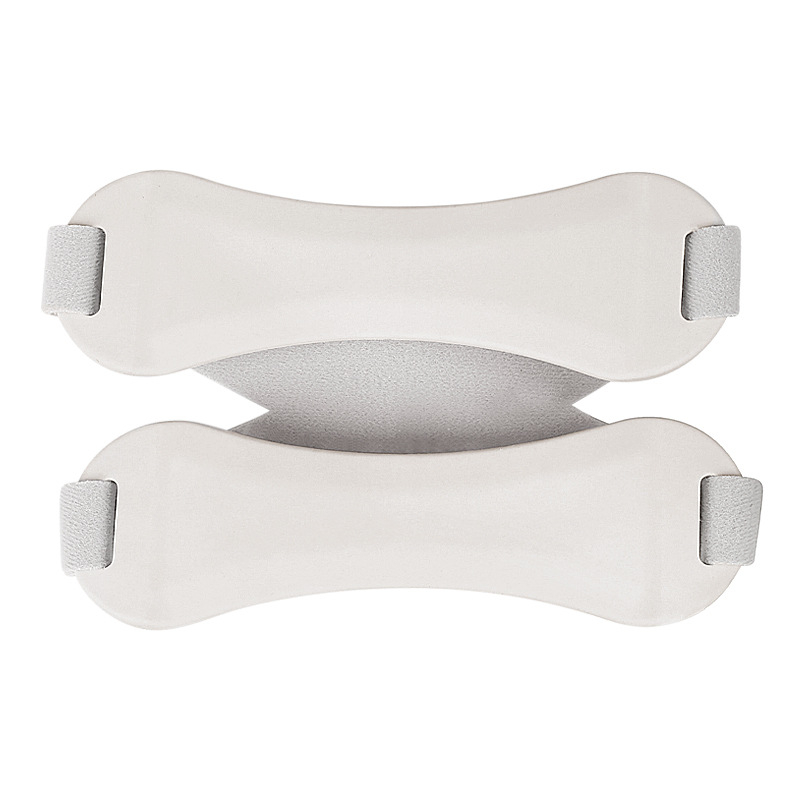 Térdvédő szilikon patelláris pánttal, kétirányú állítással; anyag: poliészter rost; opciók: egy- vagy dupla patella; felnőtteknek; futáshoz, kosárlabdához és tollaslabdához