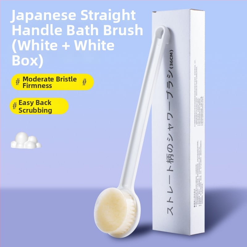 Yixi perie de duș și masaj cu mâner lung – PP + lână de nailon, pentru adulți, Zhejiang