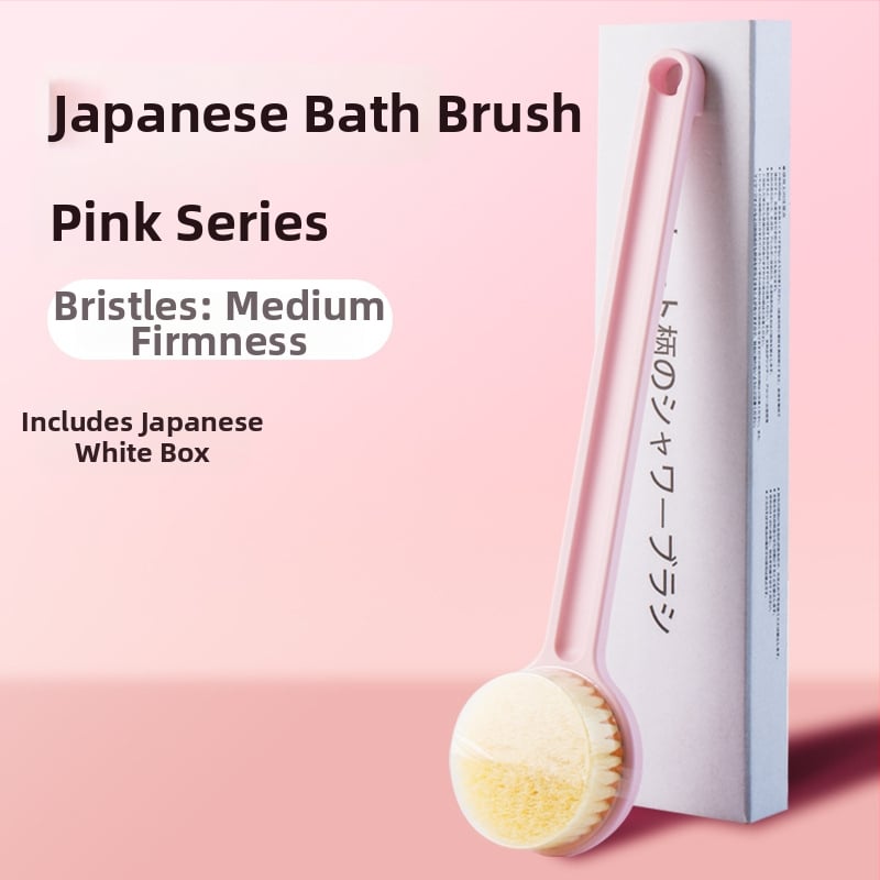 Yixi perie de duș și masaj cu mâner lung – PP + lână de nailon, pentru adulți, Zhejiang