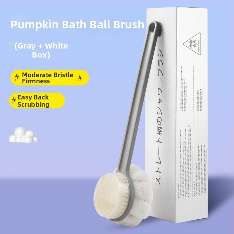 Yixi perie de duș și masaj cu mâner lung – PP + lână de nailon, pentru adulți, Zhejiang