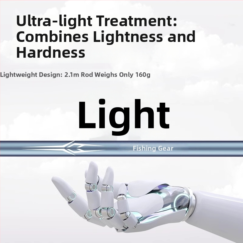 Externý prenosný karbonový vežový držiak na rybárske prúty s viacnásobnou rotáciou