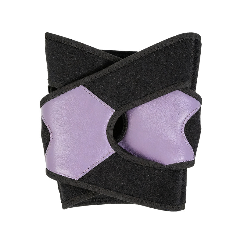 Sport térdvédők patella-övvel, légáteresztő, kompressziós, ütéscsillapító, felnőtteknek (poliszter rost és SBR)