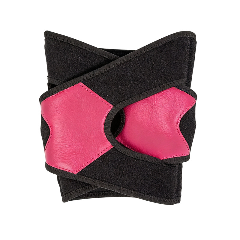 Sport térdvédők patella-övvel, légáteresztő, kompressziós, ütéscsillapító, felnőtteknek (poliszter rost és SBR)