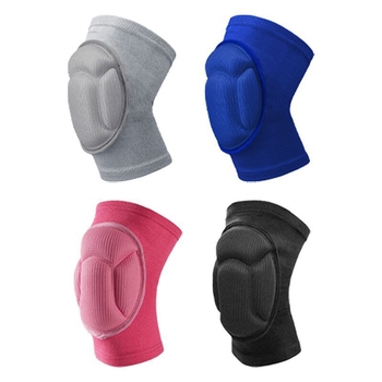 Térdvédők antiütköző habból, kagyló alakú kialakítás, röplabdához és görkorcsolyázáshoz