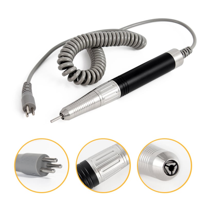 Brushless nail drill handpiece – αλουμινίου κατασκευή, καταγωγή Guangzhou, εργαλεία γυαλίσματος επιφανειών νυχιών, εγχώρια μάρκα