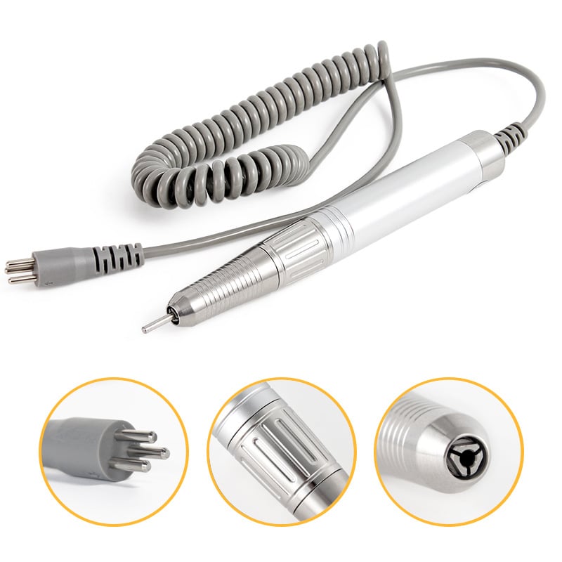 Brushless nail drill handpiece – αλουμινίου κατασκευή, καταγωγή Guangzhou, εργαλεία γυαλίσματος επιφανειών νυχιών, εγχώρια μάρκα