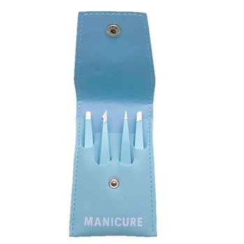 Woneng szemöldökcsipesz – 4 darabos készlet, rozsdamentes acél, kód WN789