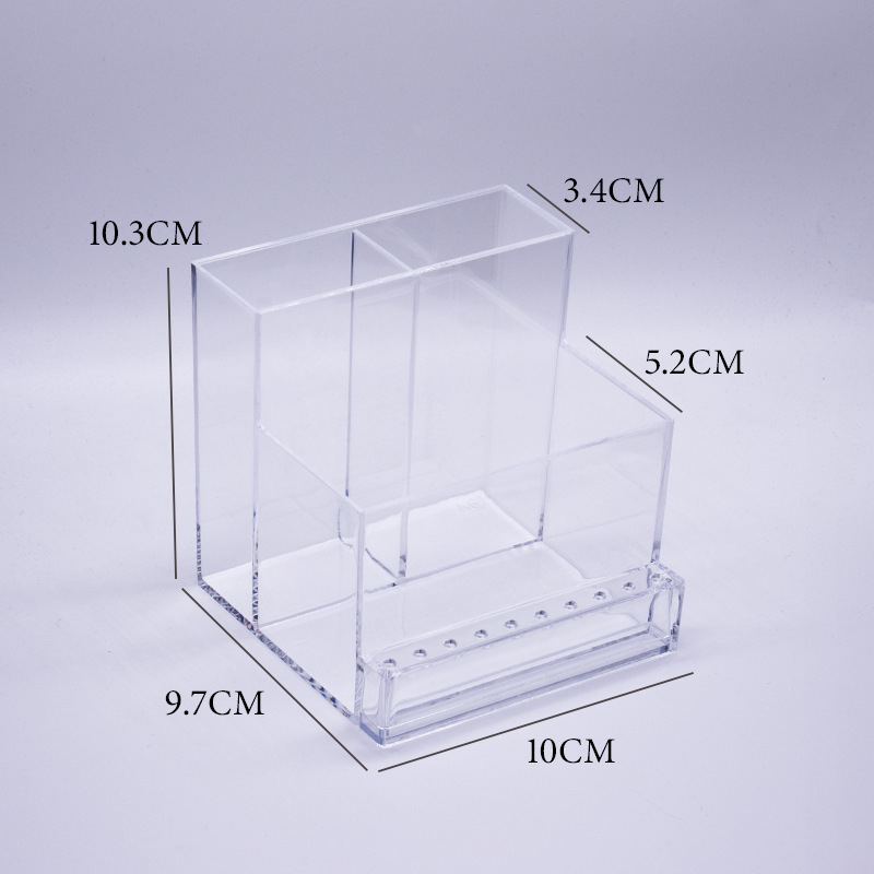 Köröm polírozó tároló doboz és asztali polc, japán stílusú, polírozó fej rendező, nettó tömeg 164 g