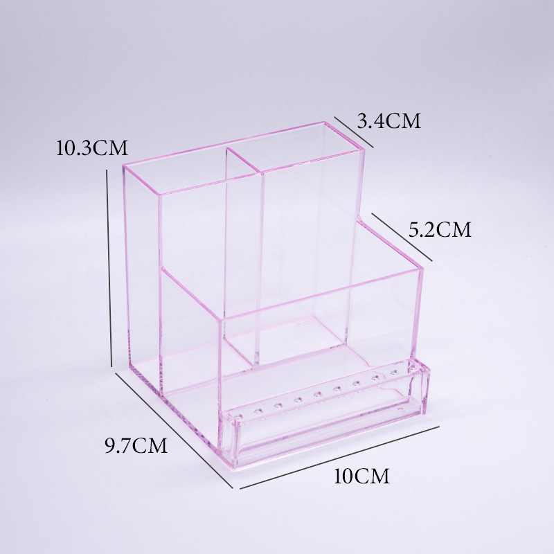 Köröm polírozó tároló doboz és asztali polc, japán stílusú, polírozó fej rendező, nettó tömeg 164 g