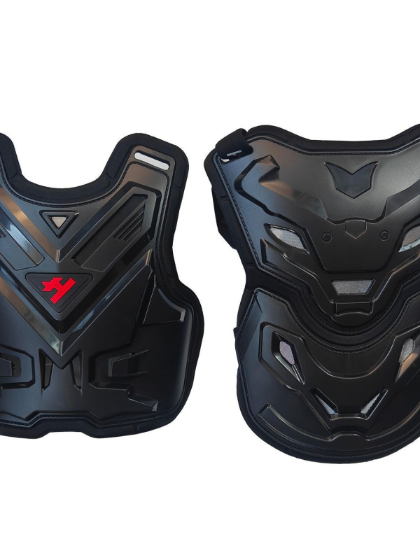 Felnőtt motorkerékpár védőmellény – deréktáji védelem, légáteresztő polipropilén anyag, kerékpározáshoz