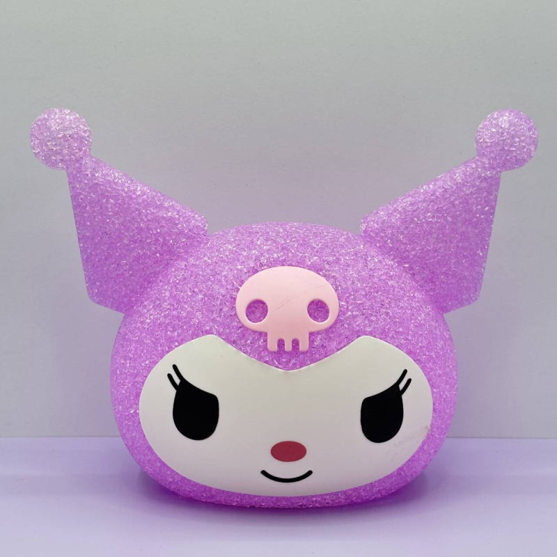 Настолна нощна лампа с 3D мультяшен дизайн на кукла, батерийно захранване, читателска лампа, креативна настолна лампа