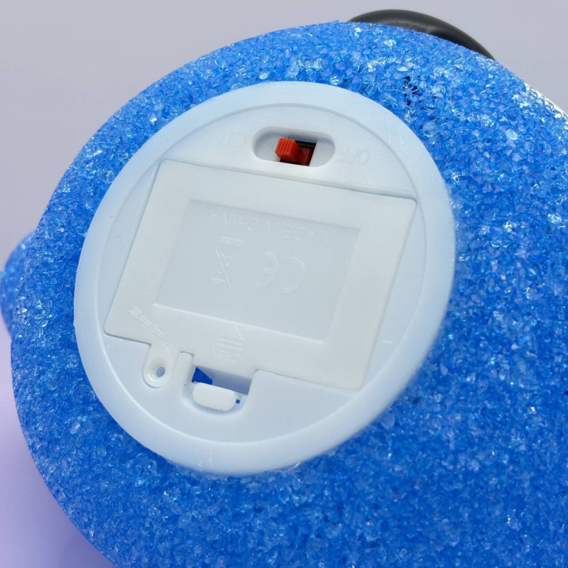 Настолна нощна лампа с 3D мультяшен дизайн на кукла, батерийно захранване, читателска лампа, креативна настолна лампа