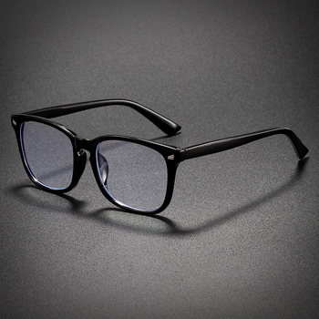 Olvasó szemüveg kocka kerettel, akril lencsék, teljes keret, PC keretanyag, rövidlátás kompatibilis