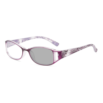 Presbyopia szemüveg, gyanta lencsék, fotokróm, teljes keret, polikarbonát keret