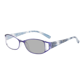 Presbyopia szemüveg, gyanta lencsék, fotokróm, teljes keret, polikarbonát keret