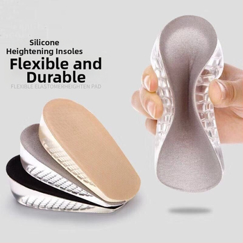 Neviditeľná vložka zvyšujúca výšku pre boty Martin – PU medzipodrážka, hrubé polstrovanie, syntetické krátke plyšové vnútro, unisex, pre všetky ročné obdobia