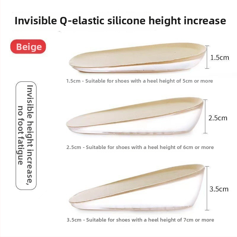 Neviditeľná vložka zvyšujúca výšku pre boty Martin – PU medzipodrážka, hrubé polstrovanie, syntetické krátke plyšové vnútro, unisex, pre všetky ročné obdobia