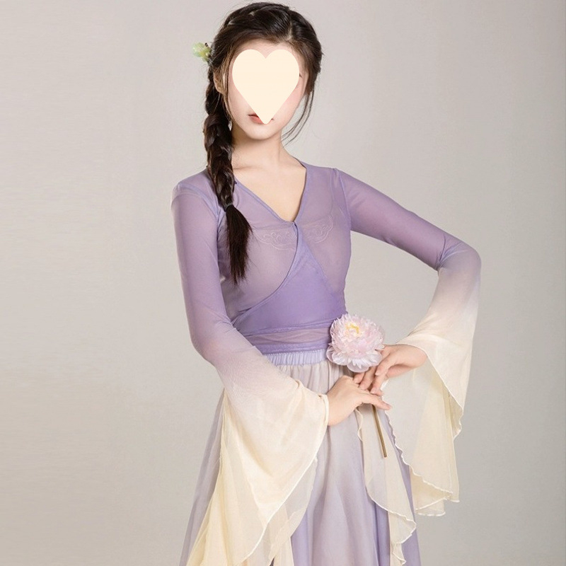Χορευτικό Τοπ για Belly Dance – Flowing Gauze, Ακρυλικό ινώδες ύφασμα, Γυναίκες, Καλοκαίρι 2022
