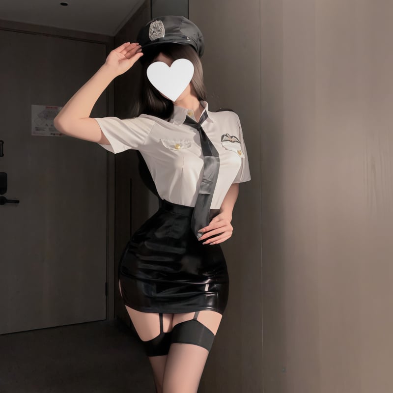 Cosplay σετ στολής: Cartoon στυλ, πολυεστερικό ύφασμα, μίνι φούστα, γιακά με πέτο, μανίκια 3/4