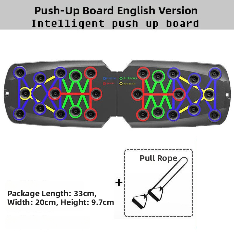 Összecsukható fekvőtámasz tartó, Qixun márka, otthoni és irodai használatra, mellkas és has edzésre, fitnesz felszerelés