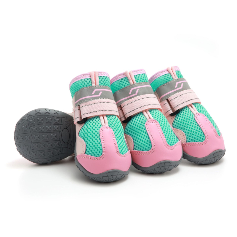 Pantofi pentru câini - Cauciuc, Anti-derapare, Rezistenți, Respirabili