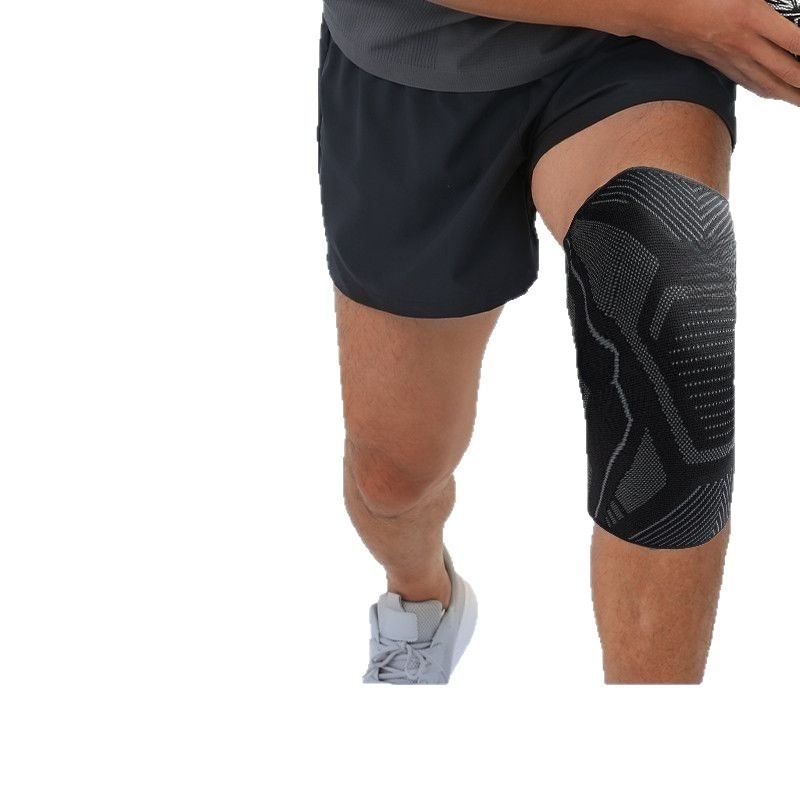 Sport térdvédők - poliészter rostból, súly alatt 100 g, univerzális illeszkedés, kosárlabda, futás és fitnesz számára