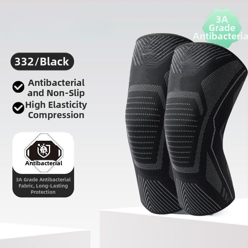 Sport térdvédők - poliészter rostból, súly alatt 100 g, univerzális illeszkedés, kosárlabda, futás és fitnesz számára