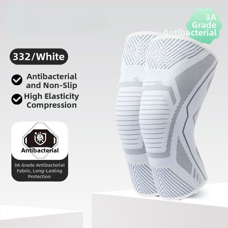 Sport térdvédők - poliészter rostból, súly alatt 100 g, univerzális illeszkedés, kosárlabda, futás és fitnesz számára
