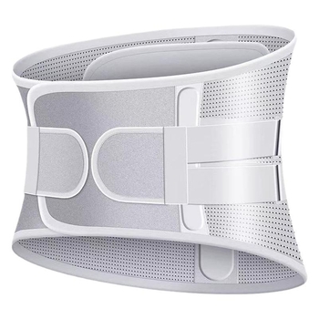 Deréktáji Támasztó Öv Légáramlatos Húzással Lumbális Fájdalomra és Porckorongsérvre — Felnőtt, Poliészter, Kosárlabda