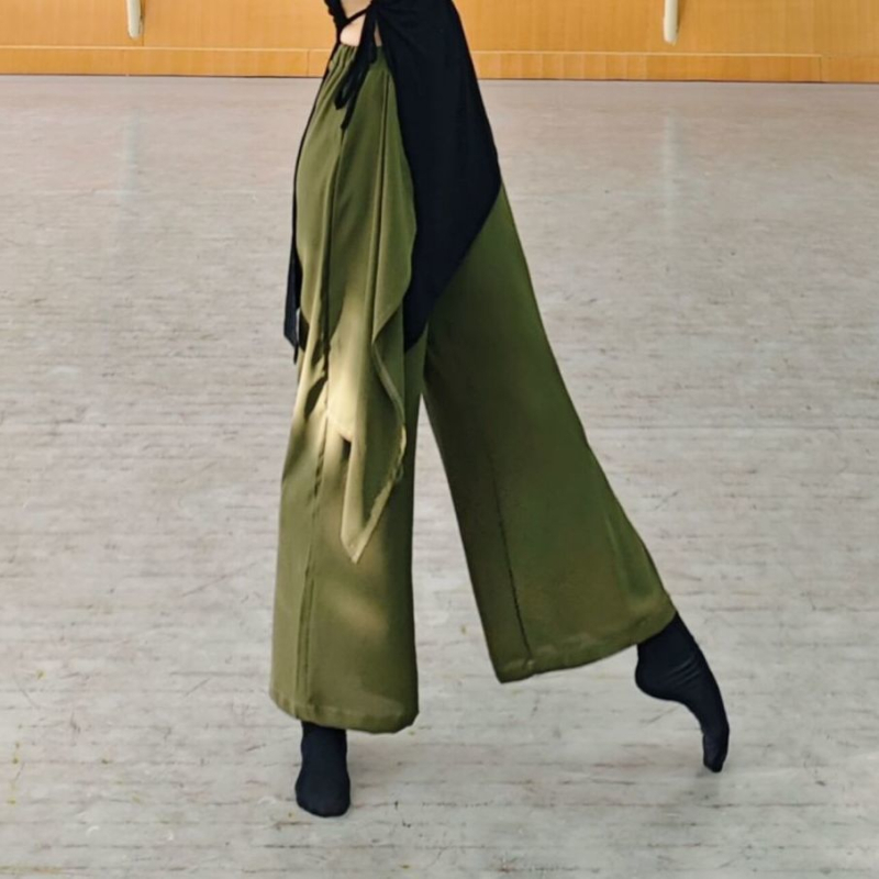 Uniszex táncruha Chenille anyagból len tartalommal népzenei táncra