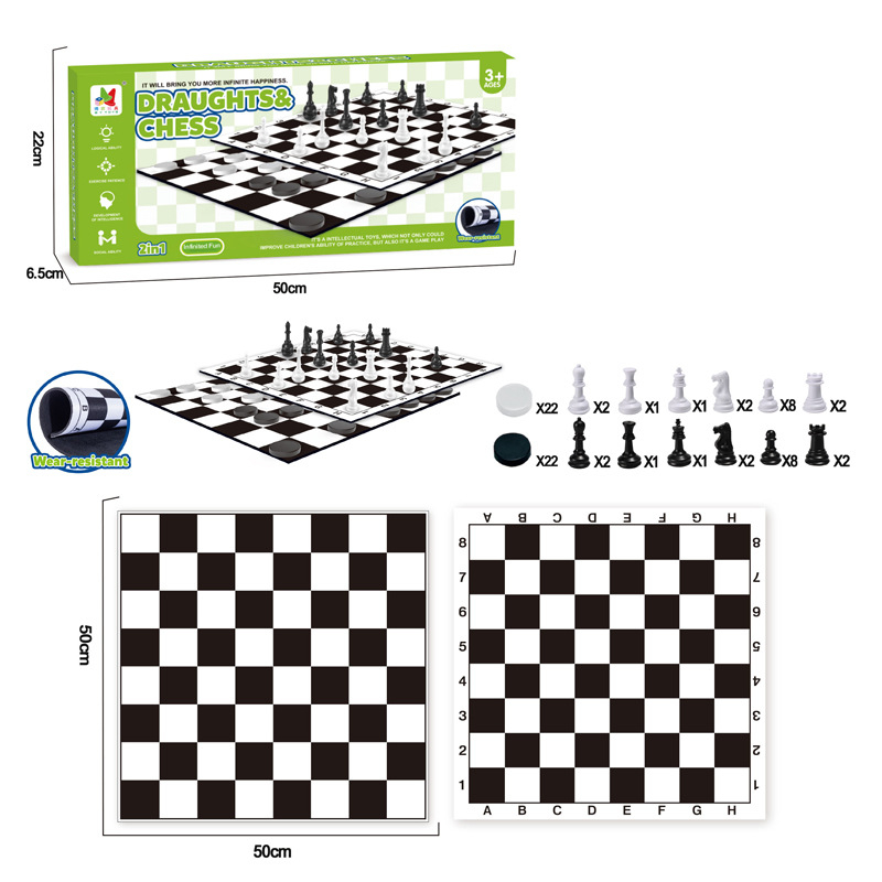 Asztali sakk gyermekeknek és családnak — oktatási puzzle sakk készlet a szellemi fejlesztéshez, kéz-szem koordinációhoz és interaktív családi játékhoz