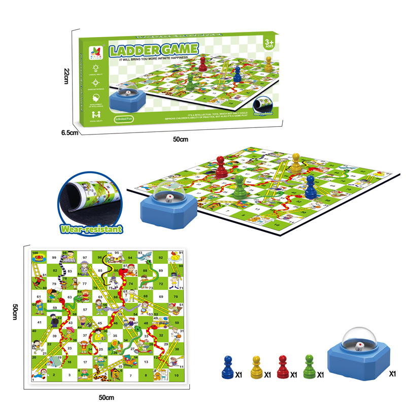 Asztali sakk gyermekeknek és családnak — oktatási puzzle sakk készlet a szellemi fejlesztéshez, kéz-szem koordinációhoz és interaktív családi játékhoz