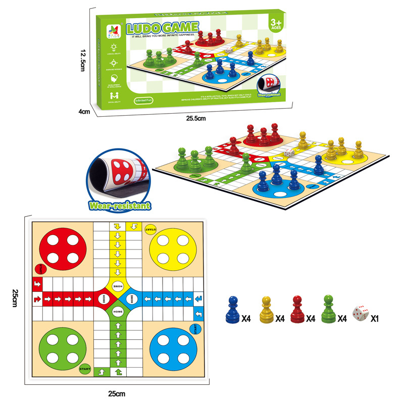 Asztali sakk gyermekeknek és családnak — oktatási puzzle sakk készlet a szellemi fejlesztéshez, kéz-szem koordinációhoz és interaktív családi játékhoz