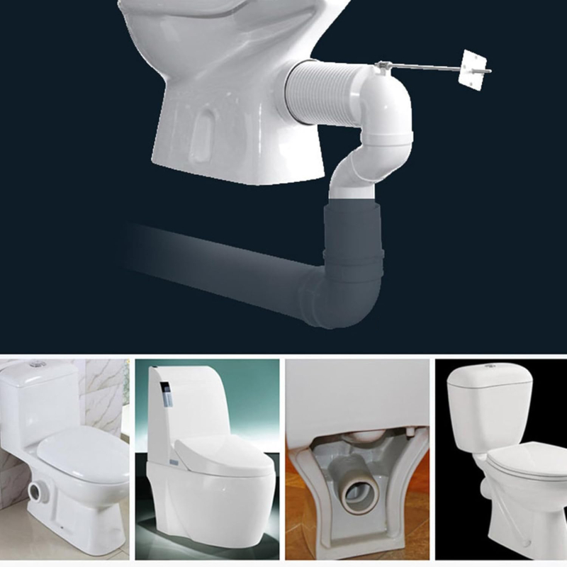 Deweiya PVC σωληνας αποχέτευσης τουαλέτας - καθολική σύνδεση, μοντέρνο μινιμαλιστικό στυλ