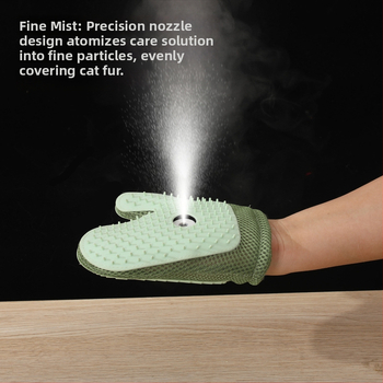 Rukavice na odstraňovanie chlpov pre domáce zvieratá – anti-statické, Rozpletanie uzlov a masáž, univerzálne priliehanie, Materiál: TPR + textil