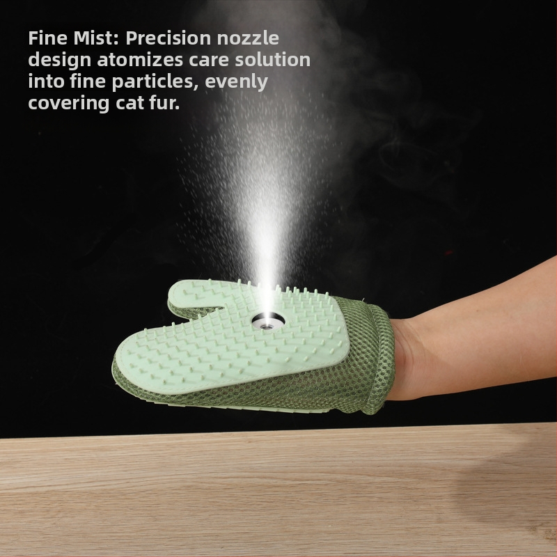 Rukavice na odstraňovanie chlpov pre domáce zvieratá – anti-statické, Rozpletanie uzlov a masáž, univerzálne priliehanie, Materiál: TPR + textil